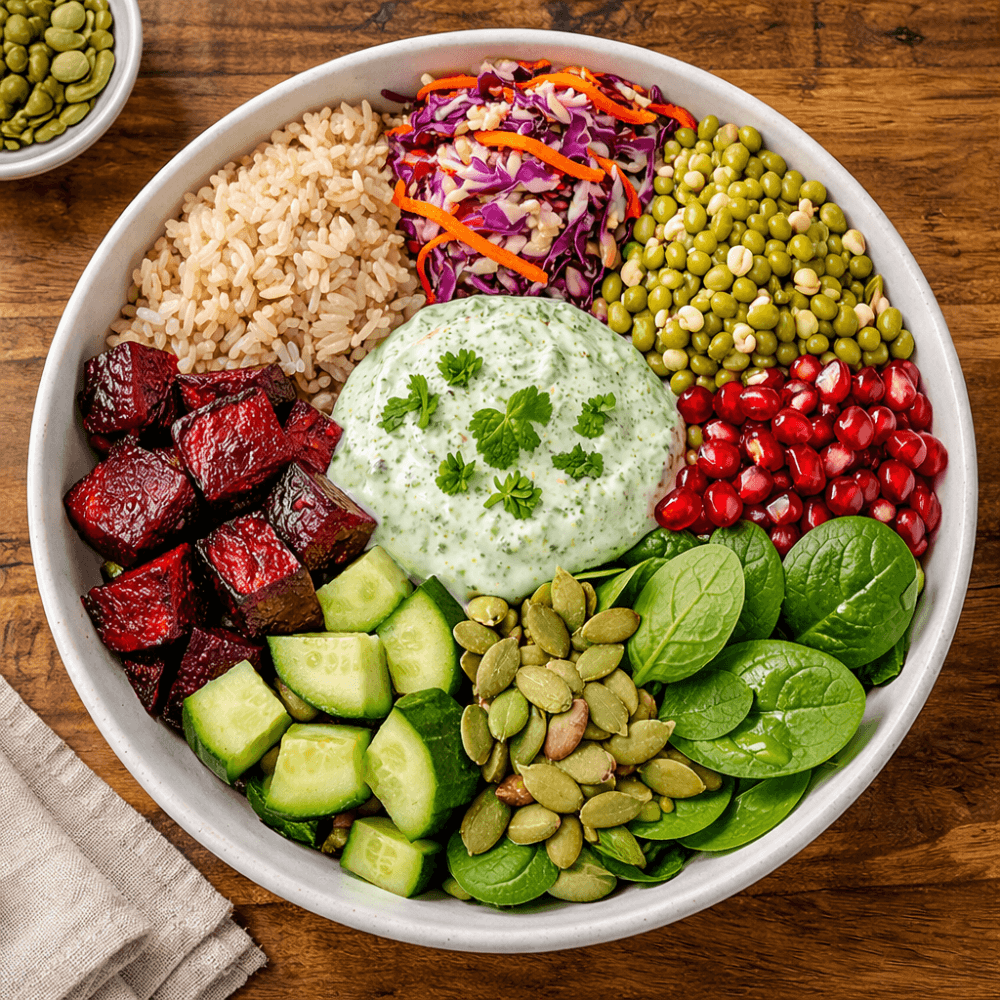 Beetroot Moong Detox Bowl
