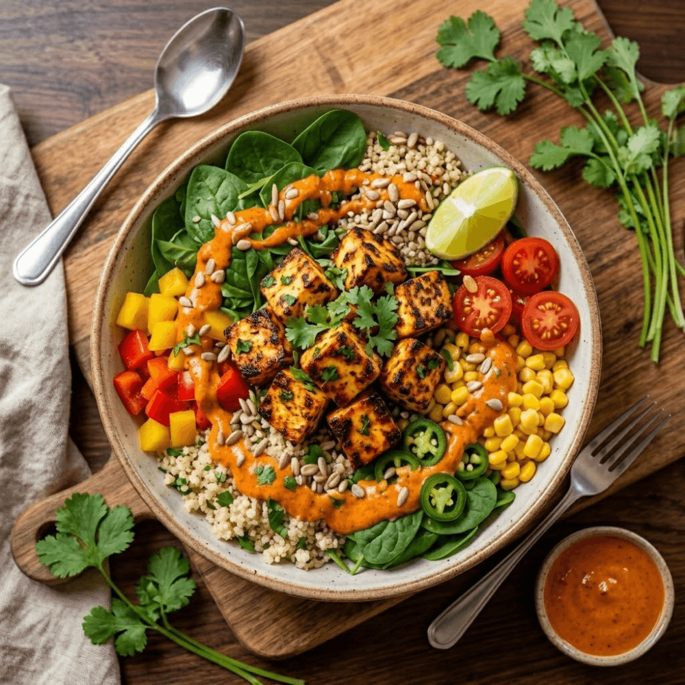 Paneer Peri Peri Bowl
